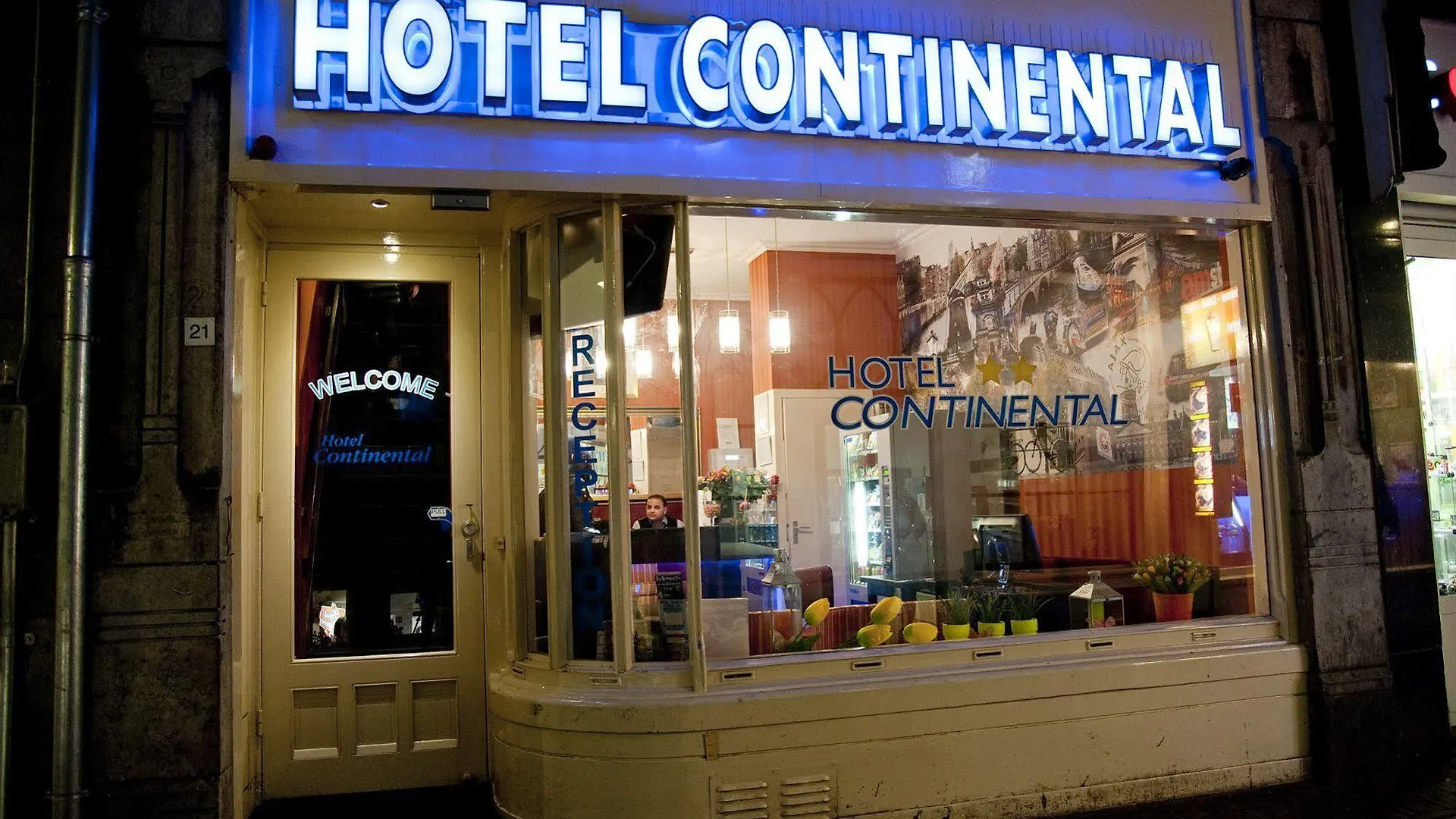 Hotel Continental Amsterdam contacts